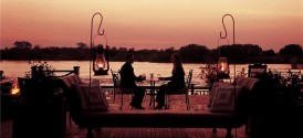 The Royal Livingstone - The Sundeck at Sunset