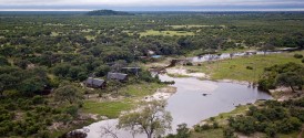 Savute Elephant Camp - Aerial View