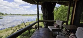 Savuti Camp - Tent View of the Channel