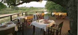 Singita Ebony Lodge - Deck