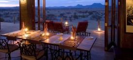Doro Nawas Camp - Dining By Candlelight