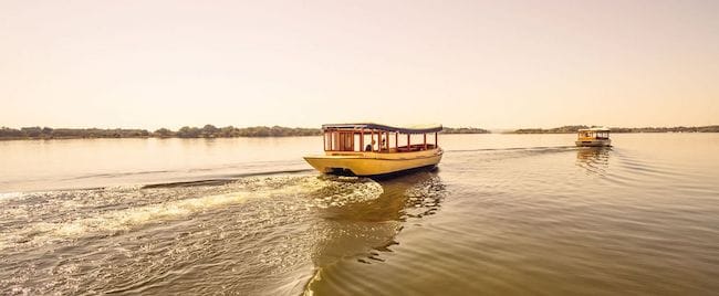 ra ikane sunset cruise zimbabwe safari